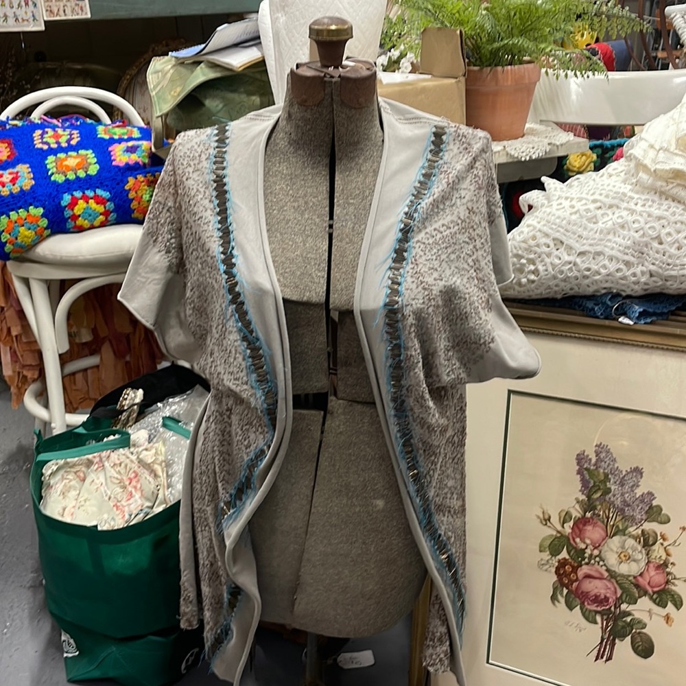 A Common Thread Cropped Bolero Jacket - image 1